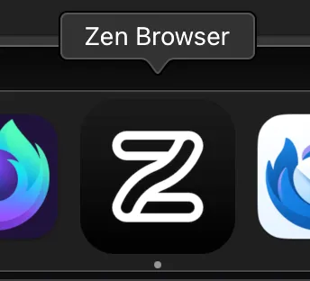 zen browser alternative icon